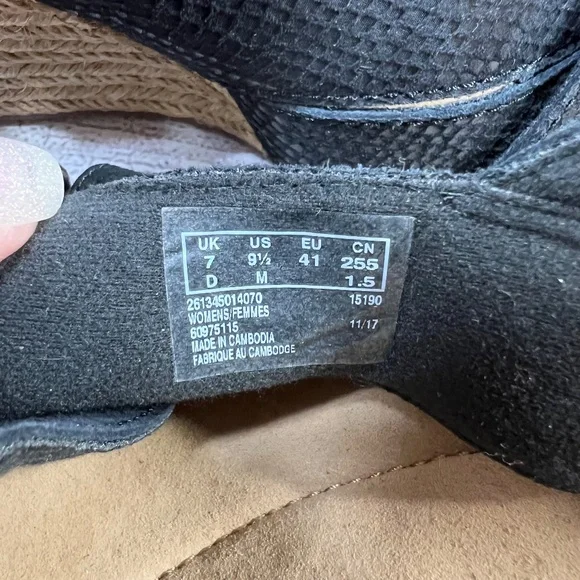 CLARKS WEDGE SANDAL (L13) - Picture 6 of 8